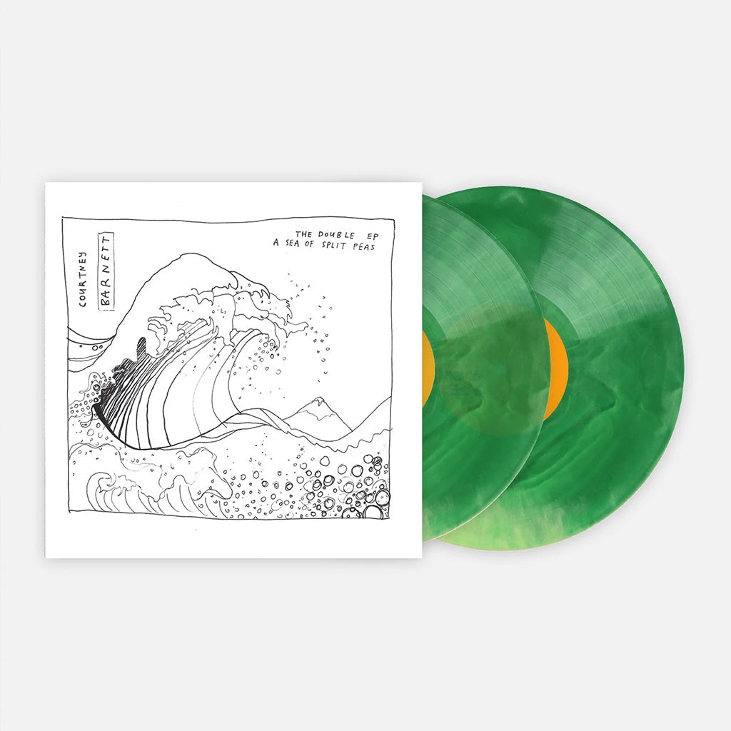 COURTNEY BARNETT - The Double EP: A Sea Of Split Peas (2024 Repress) - 2LP - Pea Green Vinyl