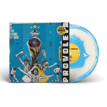COUSIN FEO AND DRE MENDOZA - Provoleta (5th Anniversary) - LP - Blue & White Colour-in-Colour Vinyl [APR 17]