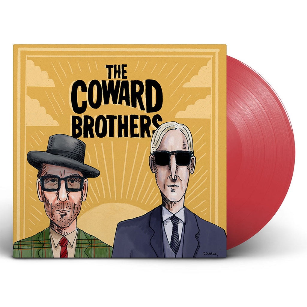 THE COWARD BROTHERS (ELVIS COSTELLO & T-BONE BURNETT) - The Coward Brothers - 2LP - Gatefold Licorice Red Vinyl
