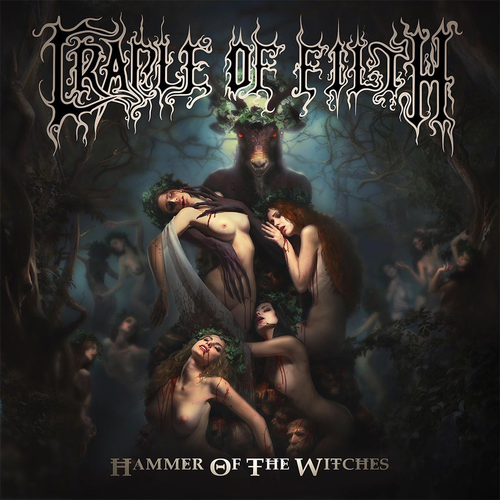 CRADLE OF FILTH - Hammer Of The Witches (2024 Reissue) - 2LP - Silver Vinyl