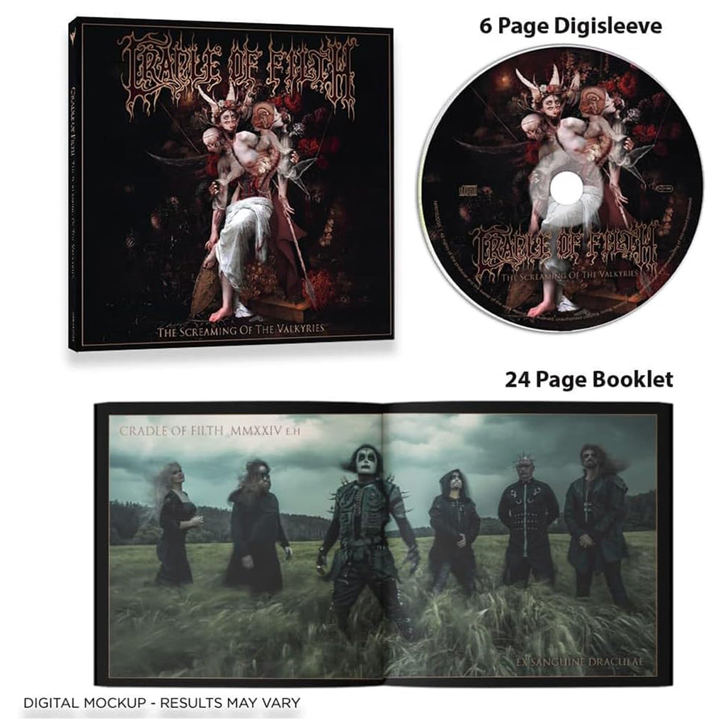 CRADLE OF FILTH - The Screaming Of The Valkyries - CD [MAR 21]