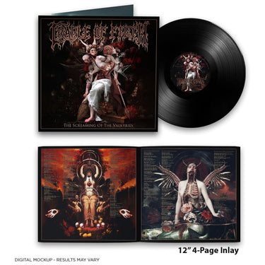 CRADLE OF FILTH - The Screaming Of The Valkyries - LP - Gatefold Black Vinyl