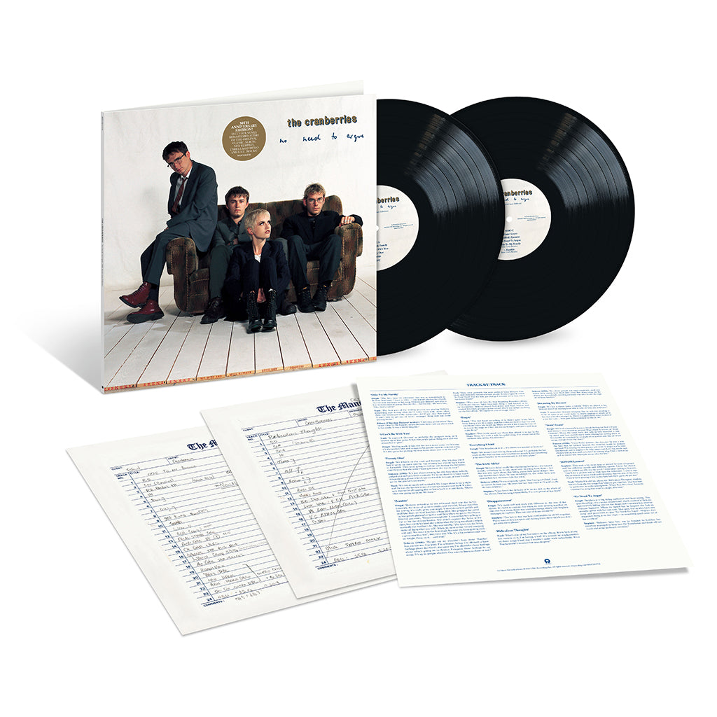 THE CRANBERRIES - No Need To Argue (30th Anniversary Deluxe Edition) - 2LP - Gatefold Black Vinyl [AUG 15]