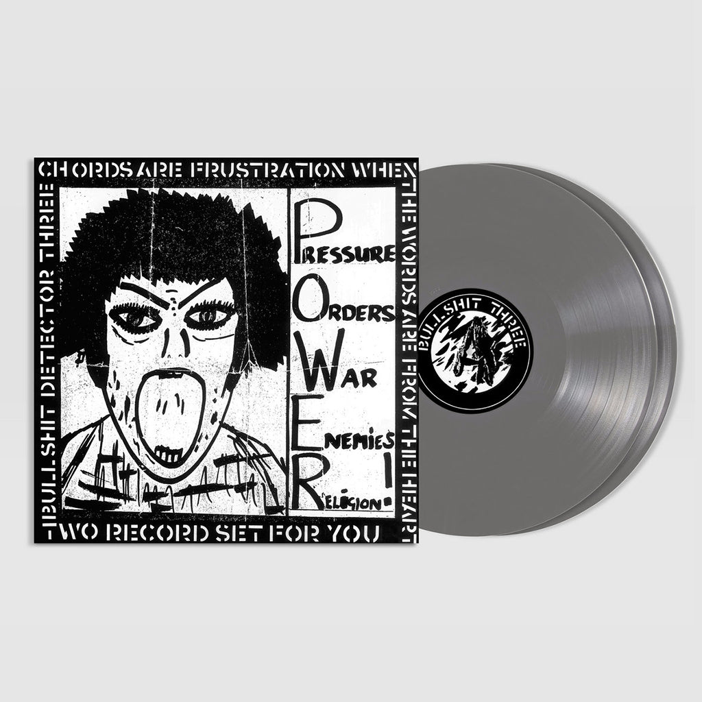 VARIOUS / CRASS PRESENTS - Bullshit Detector Three (2023 Reissue) - 2LP - Grey Vinyl