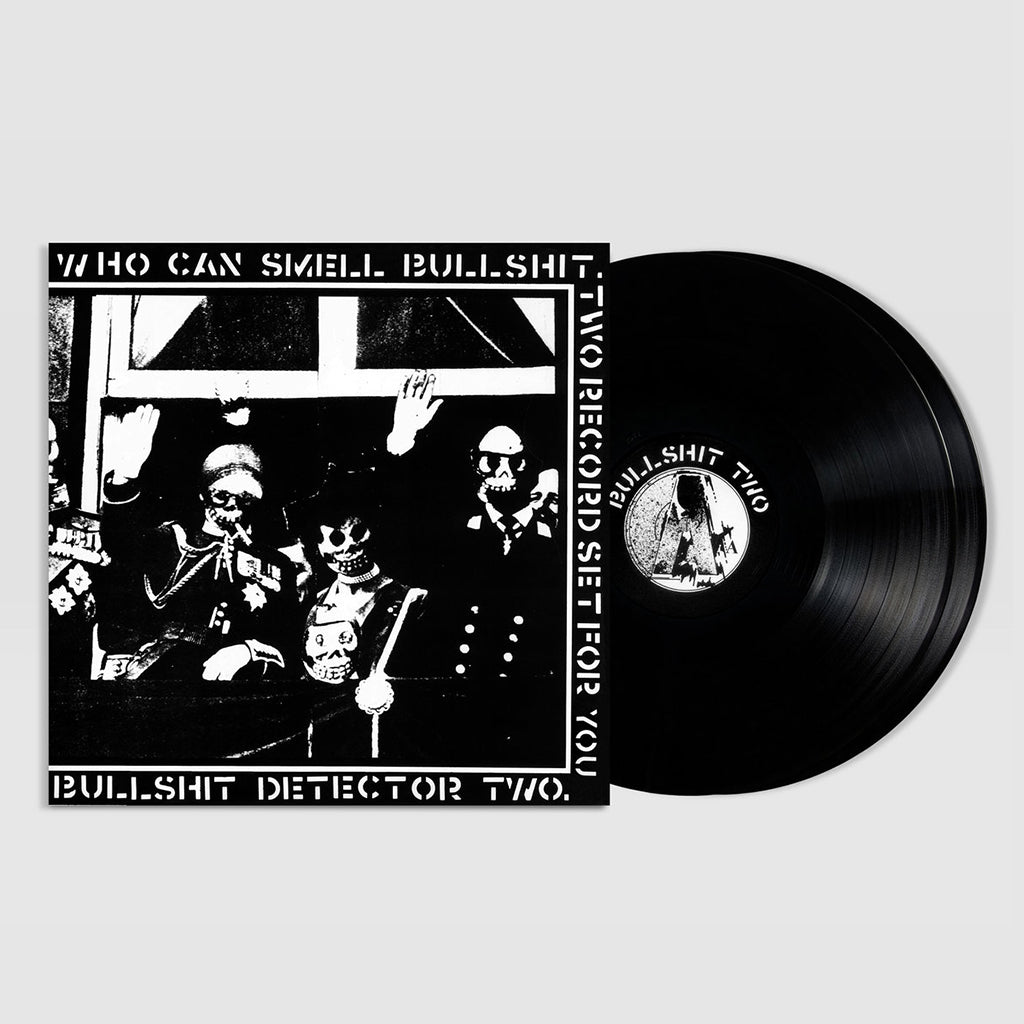 VARIOUS / CRASS PRESENTS - Bullshit Detector Two (2023 Reissue) - 2LP - Black Vinyl