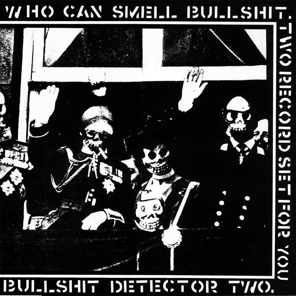 VARIOUS / CRASS PRESENTS - Bullshit Detector Two (2023 Reissue) - 2LP - Black Vinyl