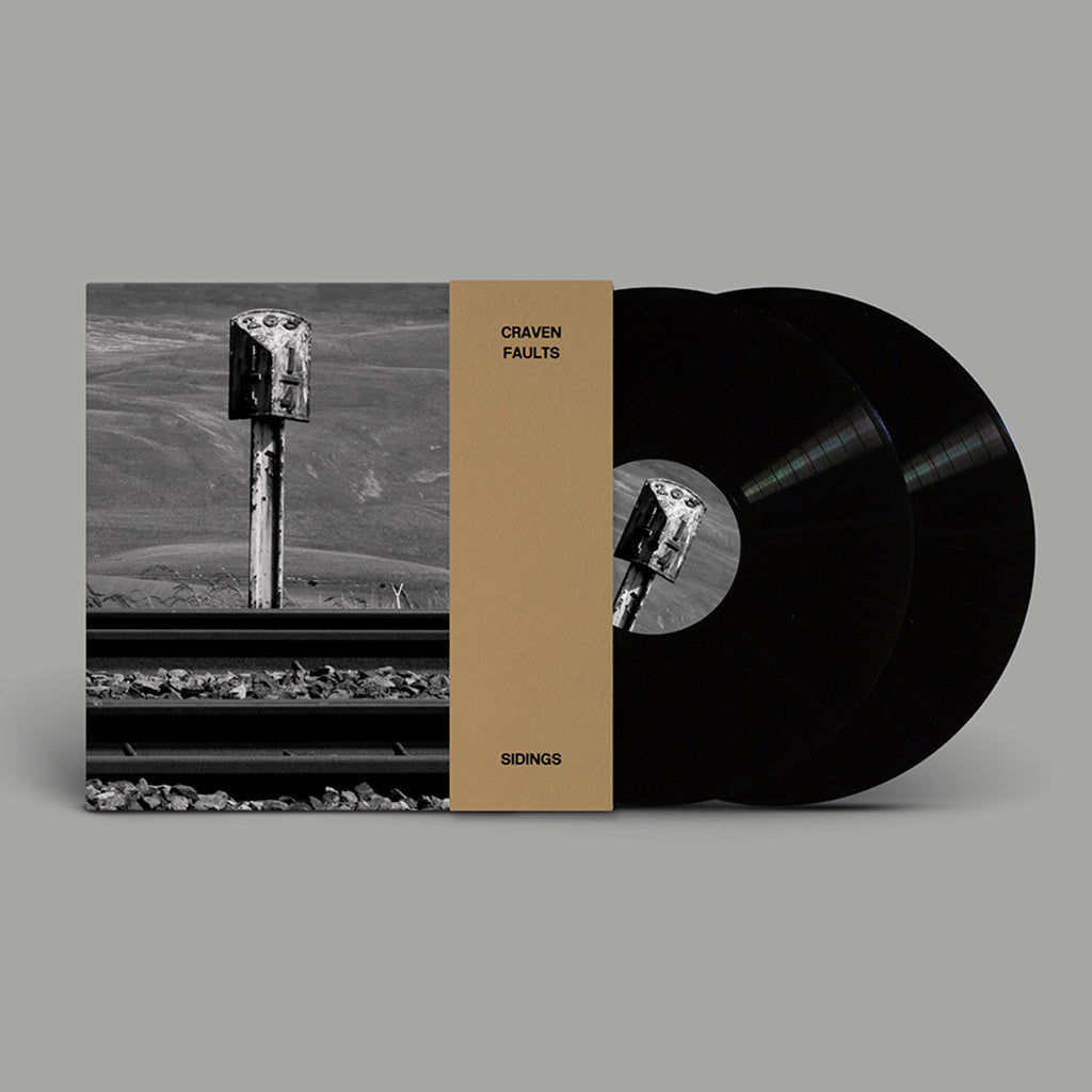CRAVEN FAULTS - Sidings - 2LP - Deluxe Black Vinyl [JAN 23]