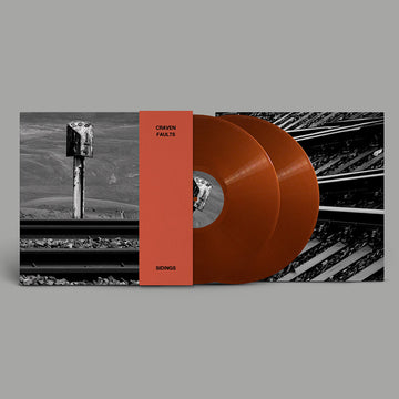 CRAVEN FAULTS - Sidings (w/ 12-page Photobook) - 2LP - Deluxe 'Freight Bauxite' Colour Vinyl [JAN 23]
