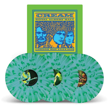 CREAM - Royal Albert Hall London May 2-3-5-6 2005 (Live) - 3LP - Blue & Green Splatter Vinyl [JAN 30]