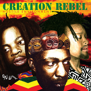 CREATION REBEL - Hostile Environment (w/ Poster Insert) - LP - Yellow Vinyl