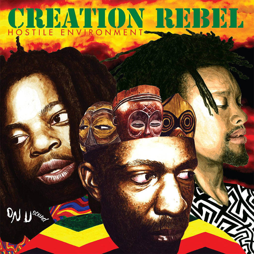 CREATION REBEL - Hostile Environment (w/ Poster Insert) - LP - Yellow Vinyl