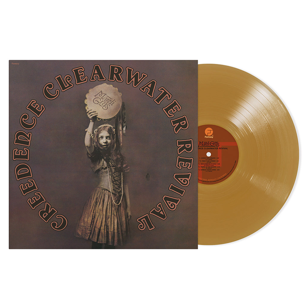 CREEDENCE CLEARWATER REVIVAL - Mardi Gras (Reissue) - LP - Opaque Gold Vinyl [FEB 14]