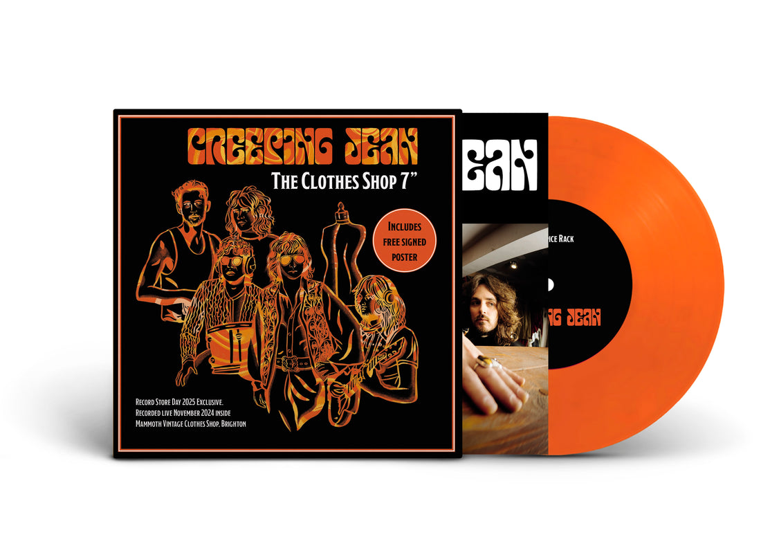 Creeping Jean - The Clothes Shop - 7" Orange Vinyl With Signed Poster  [Record Store Day 2025]