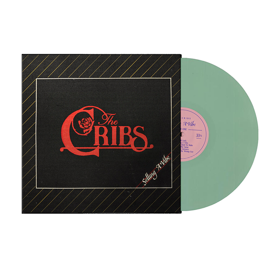 THE CRIBS - Selling A Vibe (w/ SIGNED Print) - LP - 'Seagram Green' Colour Vinyl [JAN 9]