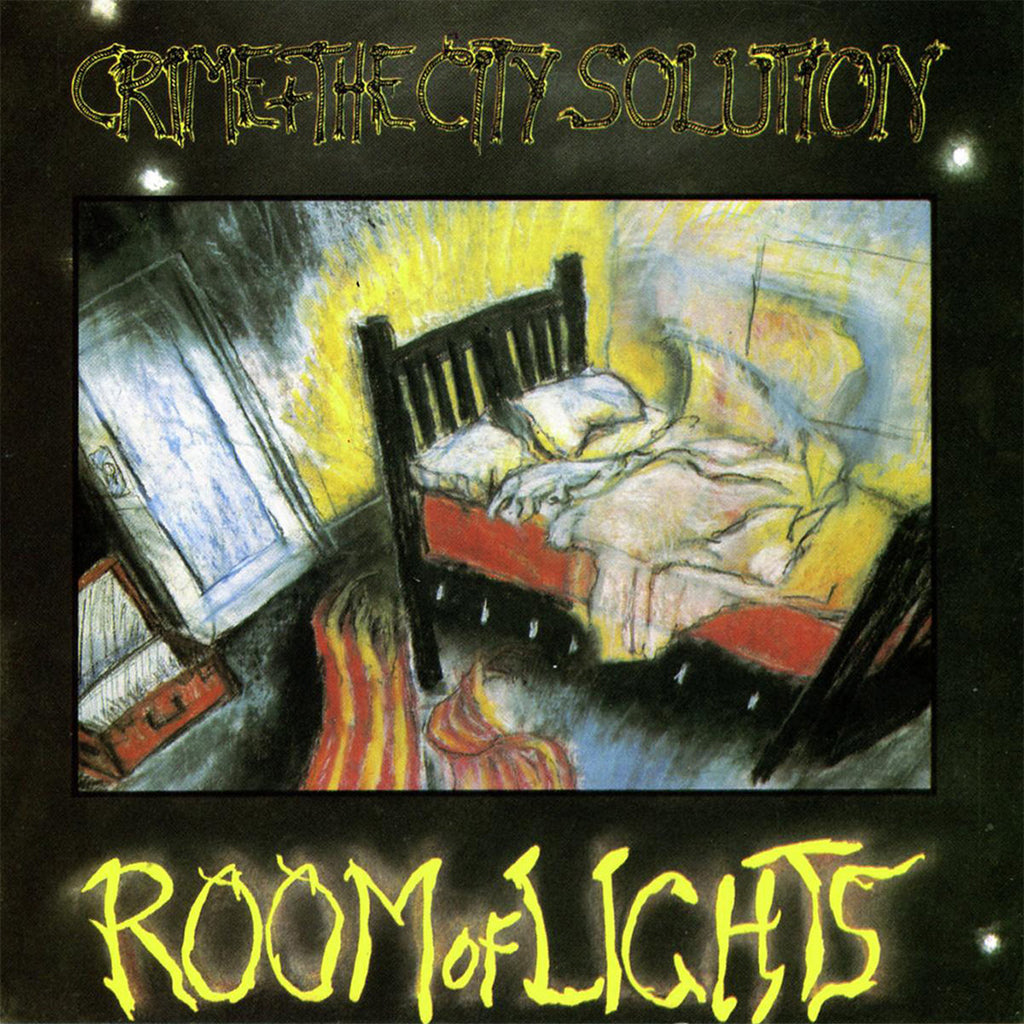 CRIME + THE CITY SOLUTION - Room Of Lights (2024 Reissue) - LP - Yellow Vinyl