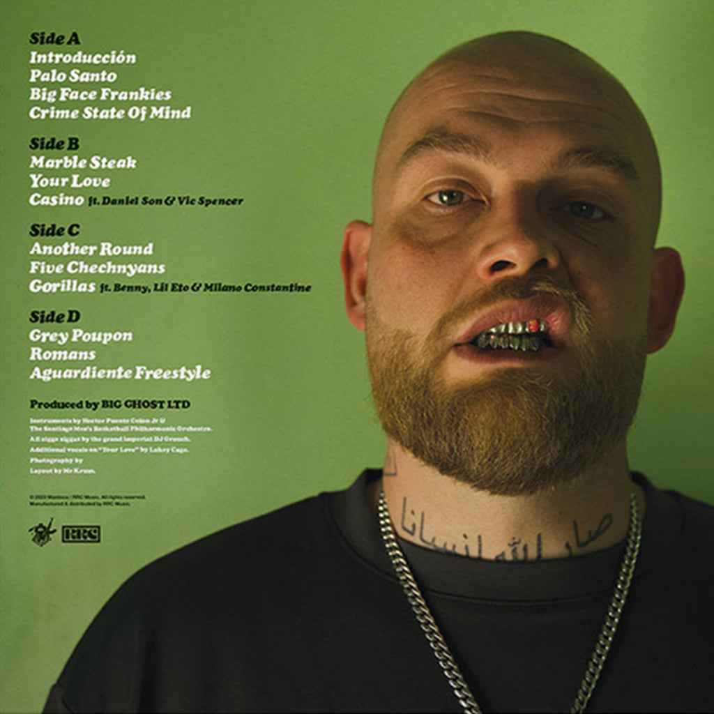 CRIMEAPPLE & Big Ghost LTD - Aguardiente (5th Anniversary - Artwork #1) - 2LP - Vinyl