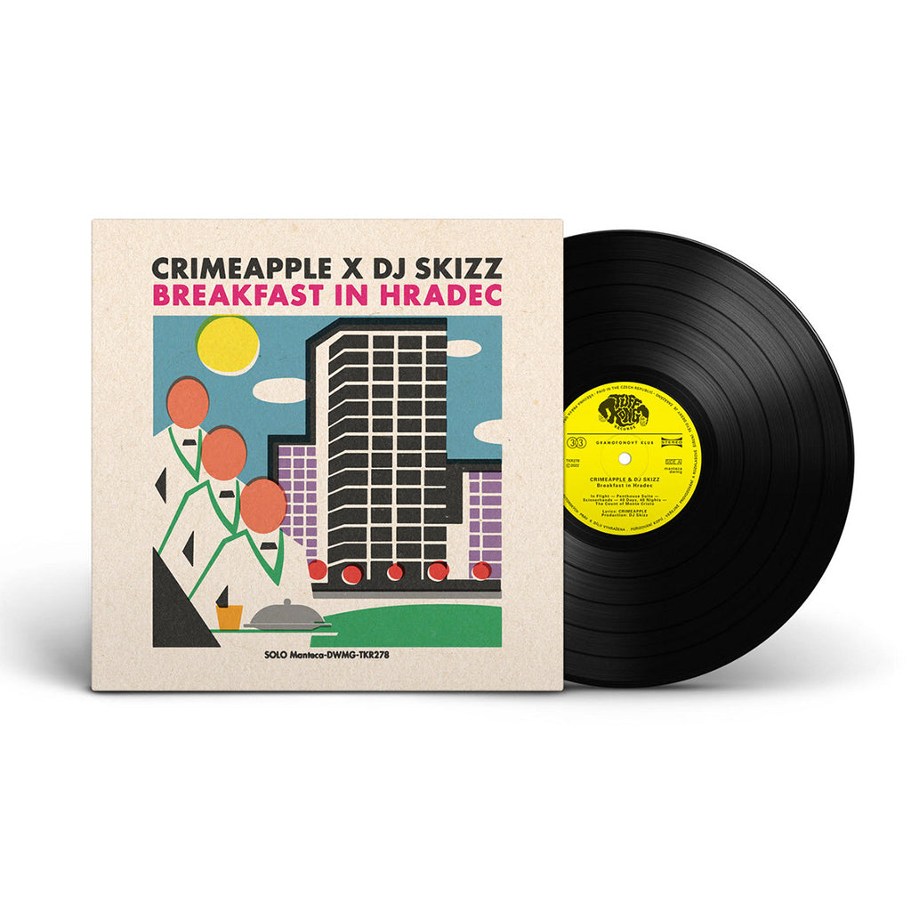 CRIMEAPPLE X DJ SKIZZ - Breakfast In Hradec (Repress) - LP - Vinyl