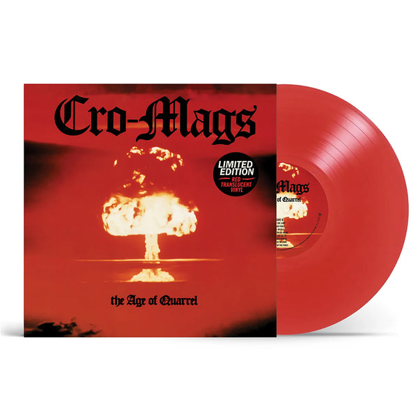 CRO-MAGS - The Age Of Quarrel (Repress) - LP - Ruby Red