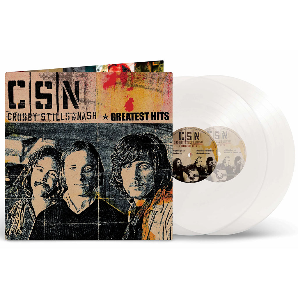 CROSBY, STILLS & NASH - Greatest Hits - 2LP - Milky Clear Vinyl [SEP 29]