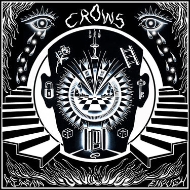 CROWS - Reason Enough (Repress) - LP - 180g Clear Red Vinyl [FEB 27]