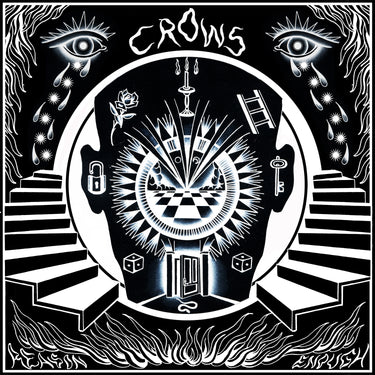 CROWS - Reason Enough - LP - Blue Eco-Mix Vinyl - Dinked Edition #304
