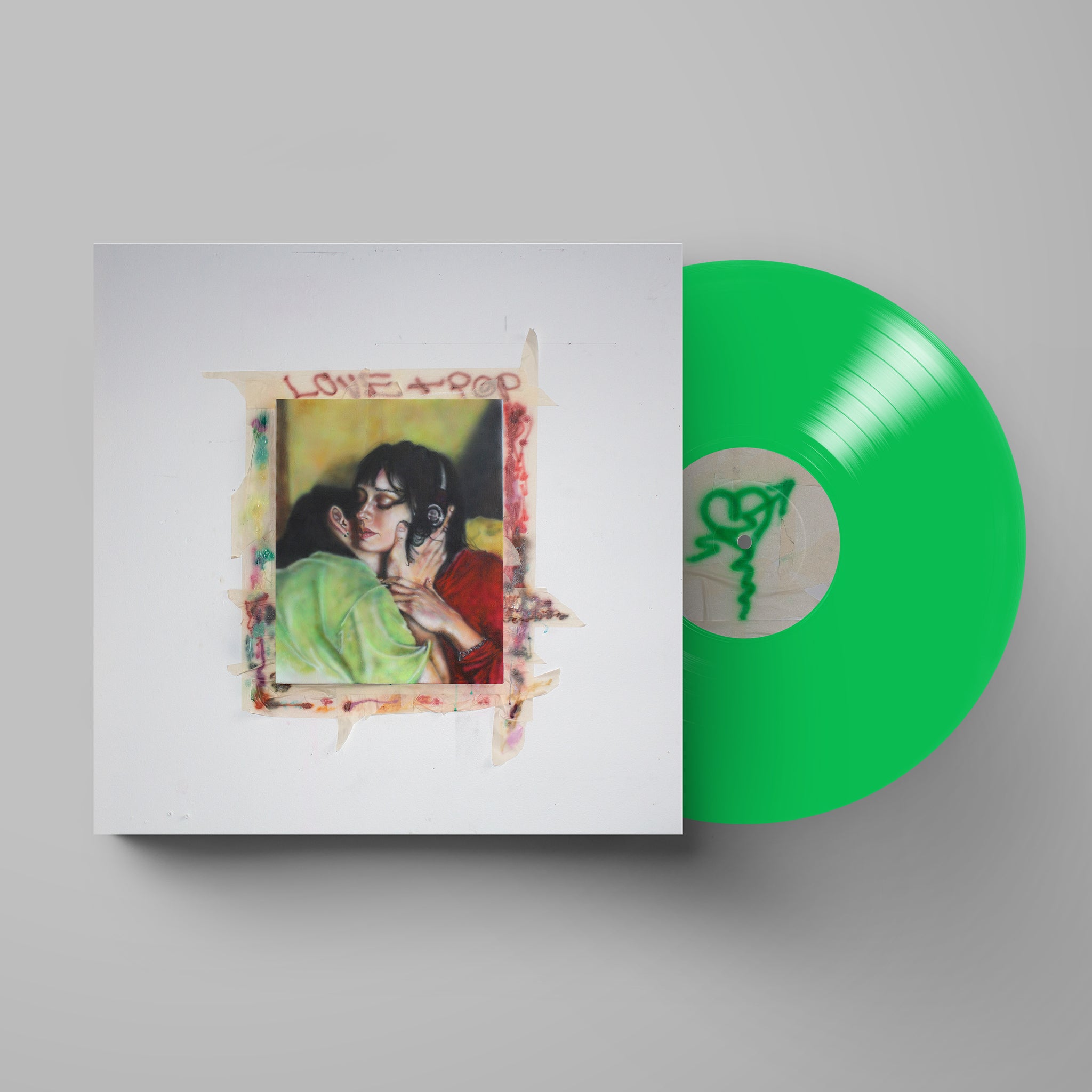 CURRENT JOYS - LOVE + POP - LP - Neon Green Vinyl