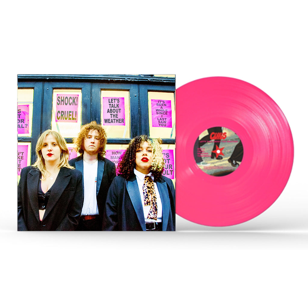 CURRLS - Let's Talk About The Weather - 12'' EP - Neon Pink Vinyl