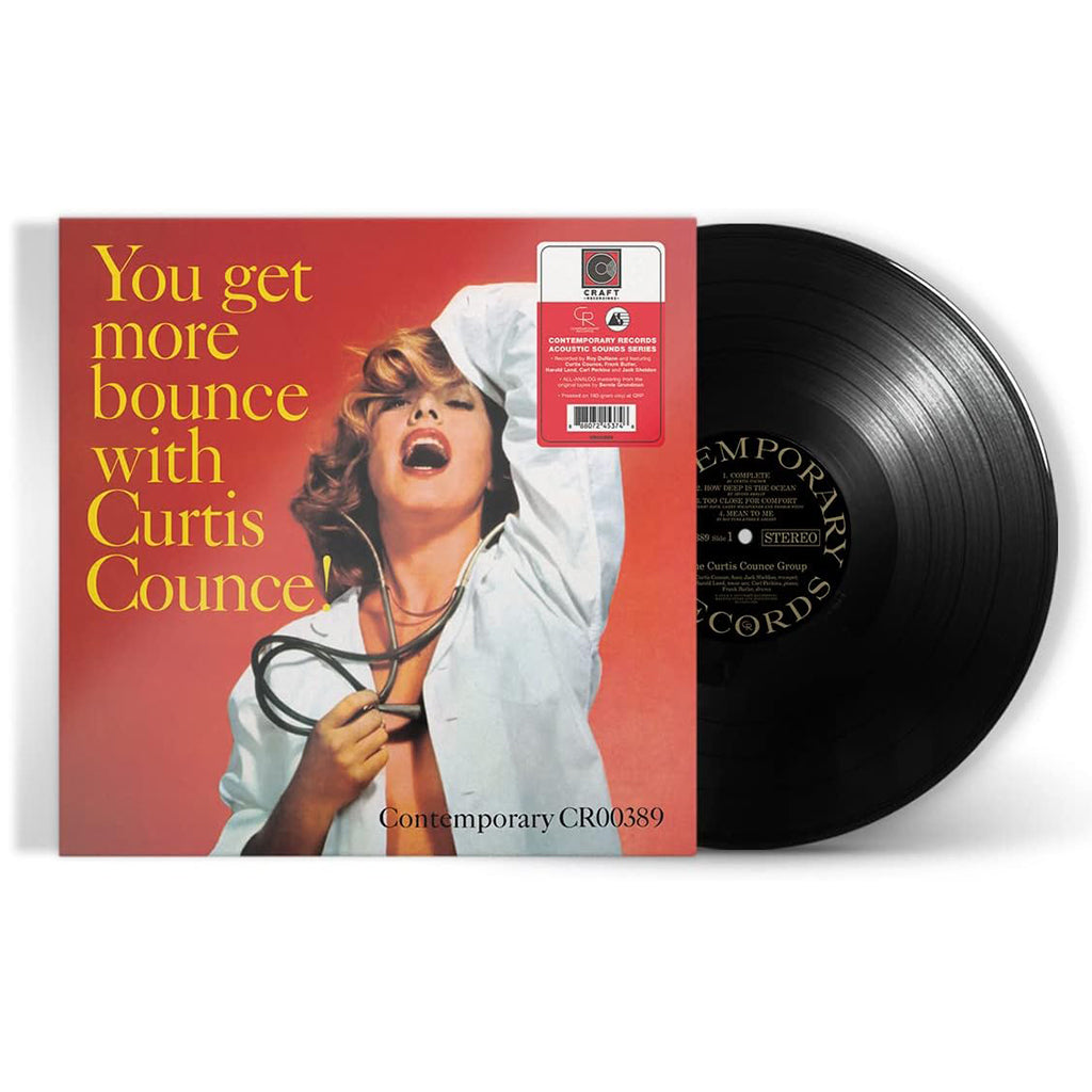 CURTIS COUNCE - You Get More Bounce with Curtis Counce! (Acoustic Sound Series Edition) - LP - 180g Vinyl