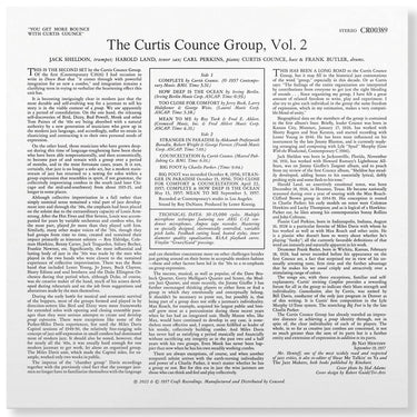 CURTIS COUNCE - You Get More Bounce with Curtis Counce! (Acoustic Sound Series Edition) - LP - 180g Vinyl