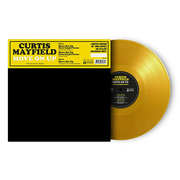 CURTIS MAYFIELD - Move On Up (Mark Knight Remix) - 12'' - 180g Yellow Vinyl