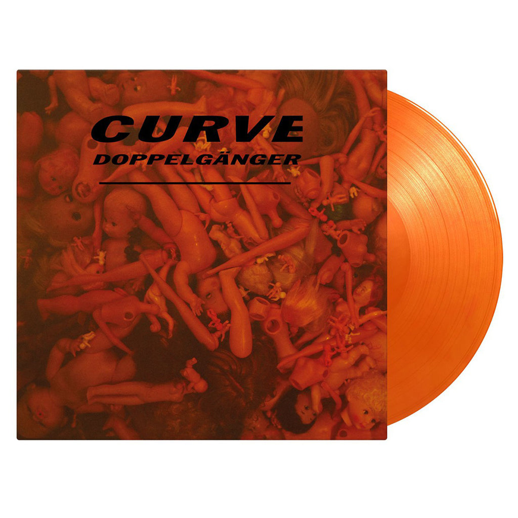 CURVE - Doppelgänger (2023 Reissue) - LP - Deluxe 180g Translucent Orange Marbled Vinyl [NOV 3]
