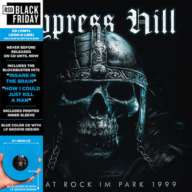 CYPRESS HILL - Live At Rock Im Park 1999 - Blue Colour CD ('Vinyl Look-A-Like) [RSD Black Friday 2024]
