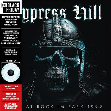 CYPRESS HILL - Live At Rock Im Park 1999 - Blue & White Smoke Colour Vinyl [RSD Black Friday 2024]