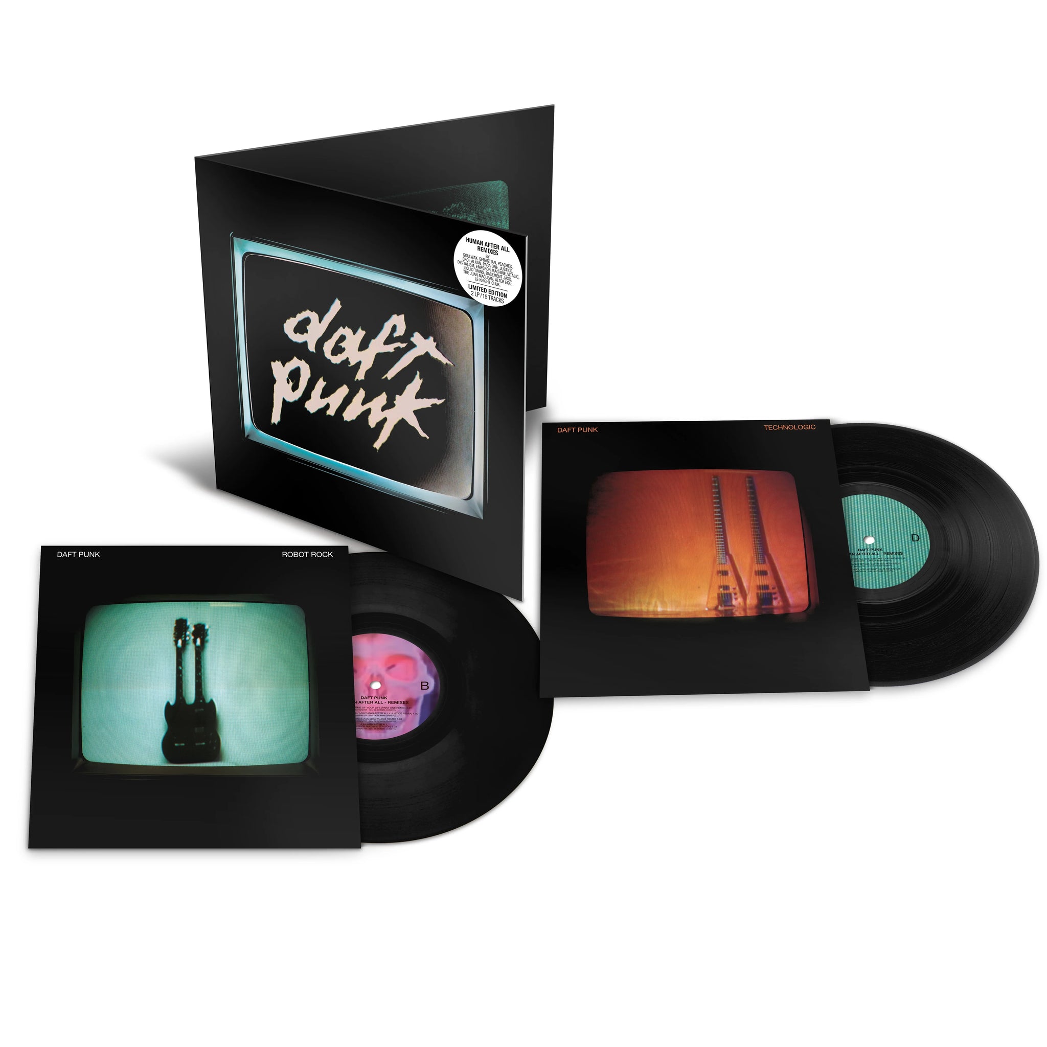 DAFT PUNK - Human After All Remixes - 2LP - 180g Black Vinyl [NOV 28]