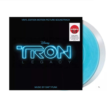 DAFT PUNK - Tron Legacy (Vinyl Edition Motion Picture Soundtrack) - 2LP - Transparent Blue & Clear Vinyl