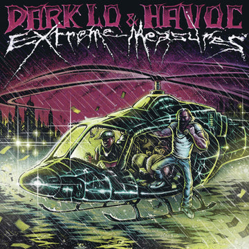 DARK LO X HAVOC - Extreme Measures - LP - Magenta & Green Swirl Vinyl [JUL 25]