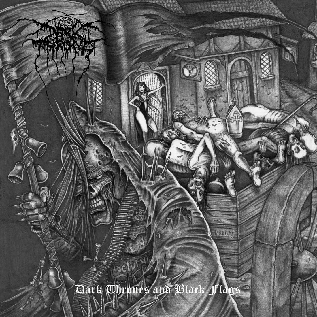 DARKTHRONE - Dark Thrones & Black Flags - LP - Black Vinyl [AUG 8]