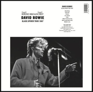 DAVID BOWIE – Glass Spider Tour 1987 - LP - Vinyl
