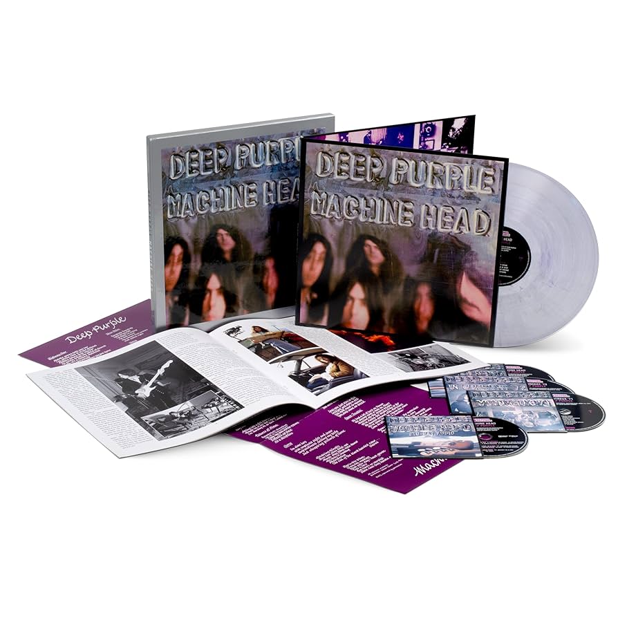 DEEP PURPLE - Machine Head 50 (Deluxe Edition) - LP / 3CD / Blu Ray Boxset