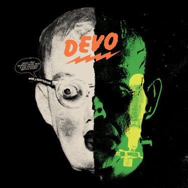 DEVO - Nitrous Nightmare Halloween Live ‘75 - 2LP - ‘Laughing Gas’ (Green/Lemon Inkspot + Lemon) Vinyl