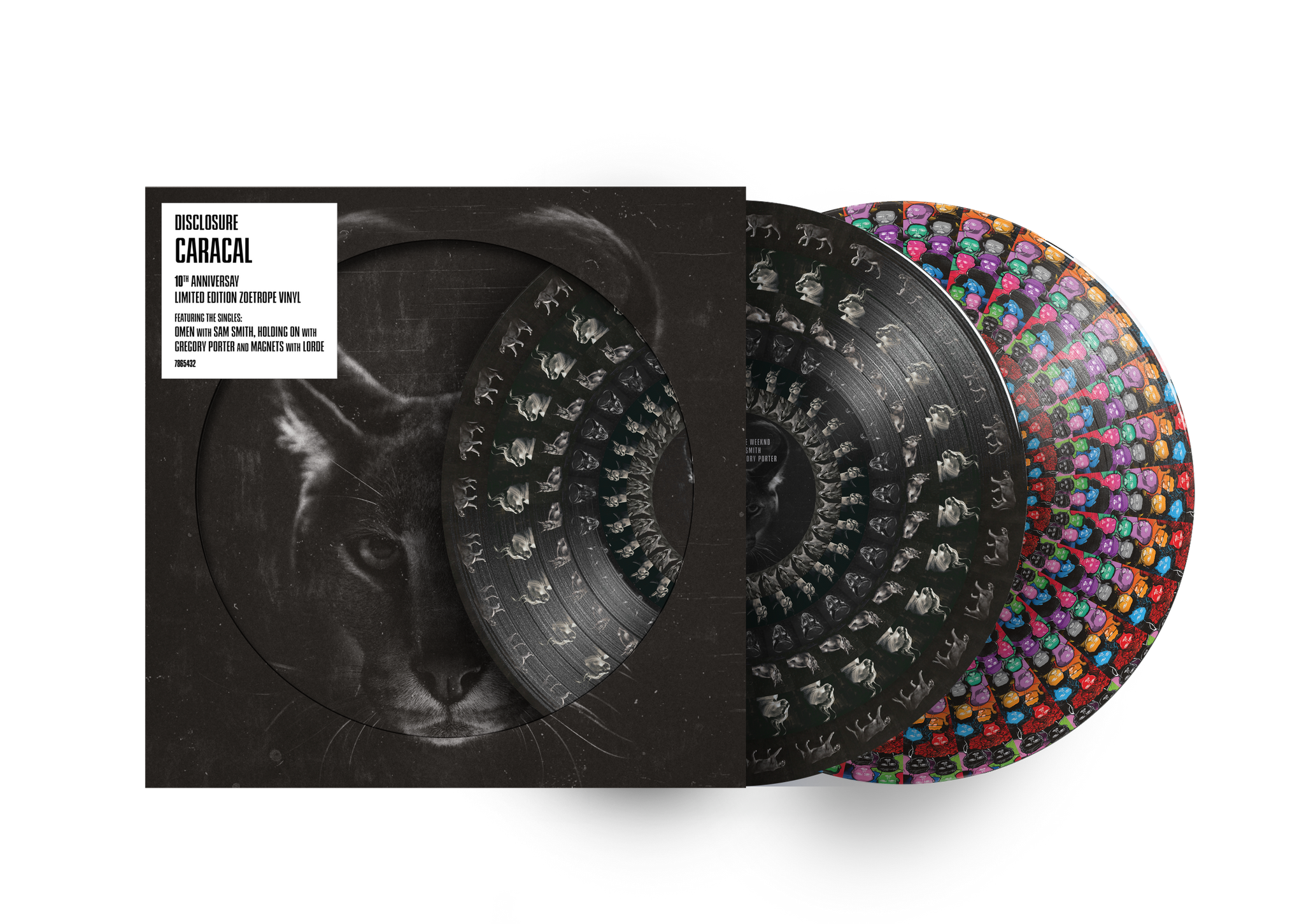 DISCLOSURE - Caracal (10th Anniversary Edition) - 2LP - Zoetrope Vinyl [FEB 20]