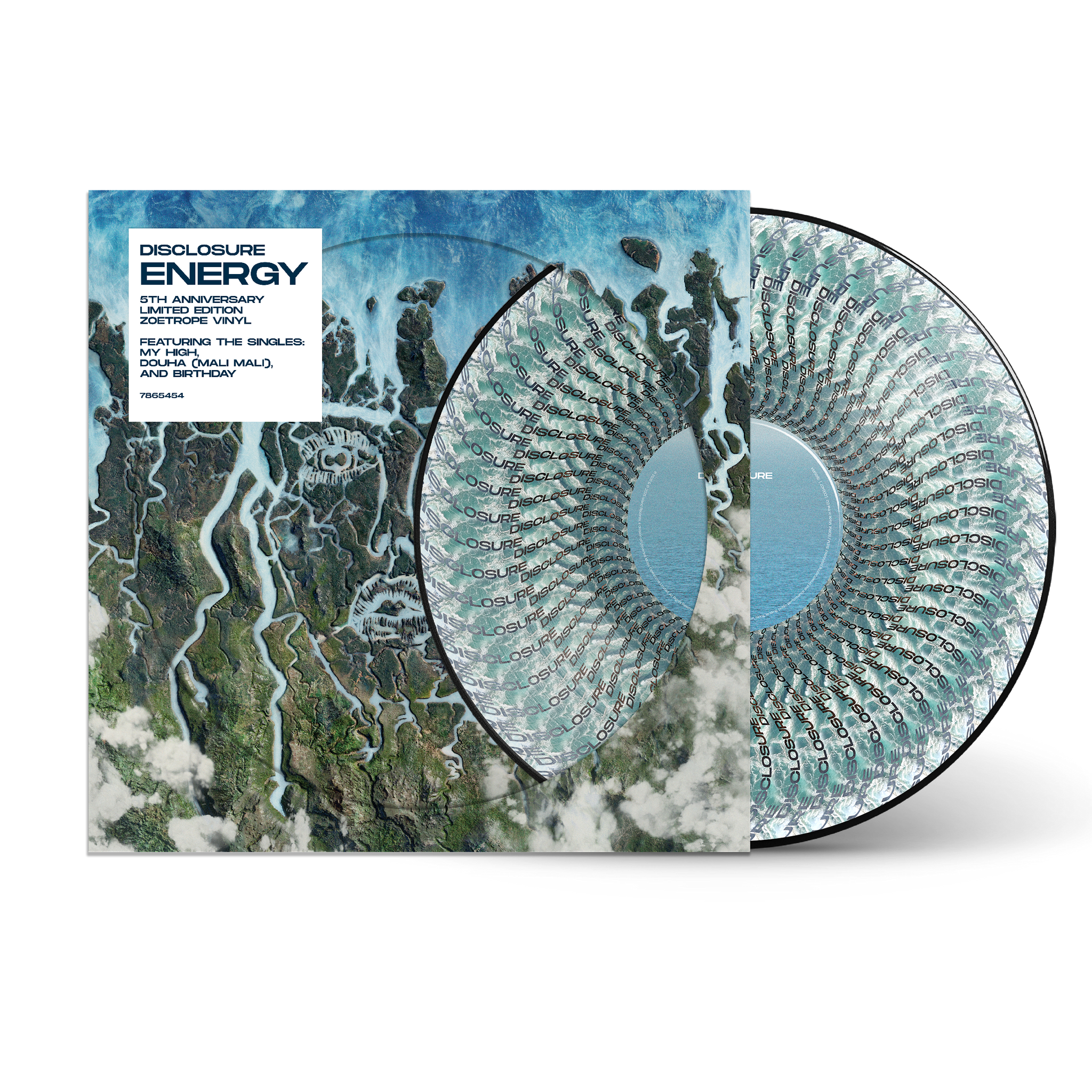 DISCLOSURE - Energy (5th Anniversary Edition) - LP - Zoetrope Vinyl [FEB 20]