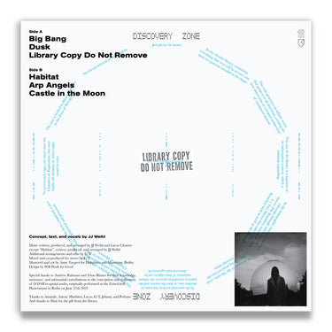 DISCOVERY ZONE - Library Copy Do Not Remove - LP - Night Sky Marbled Vinyl