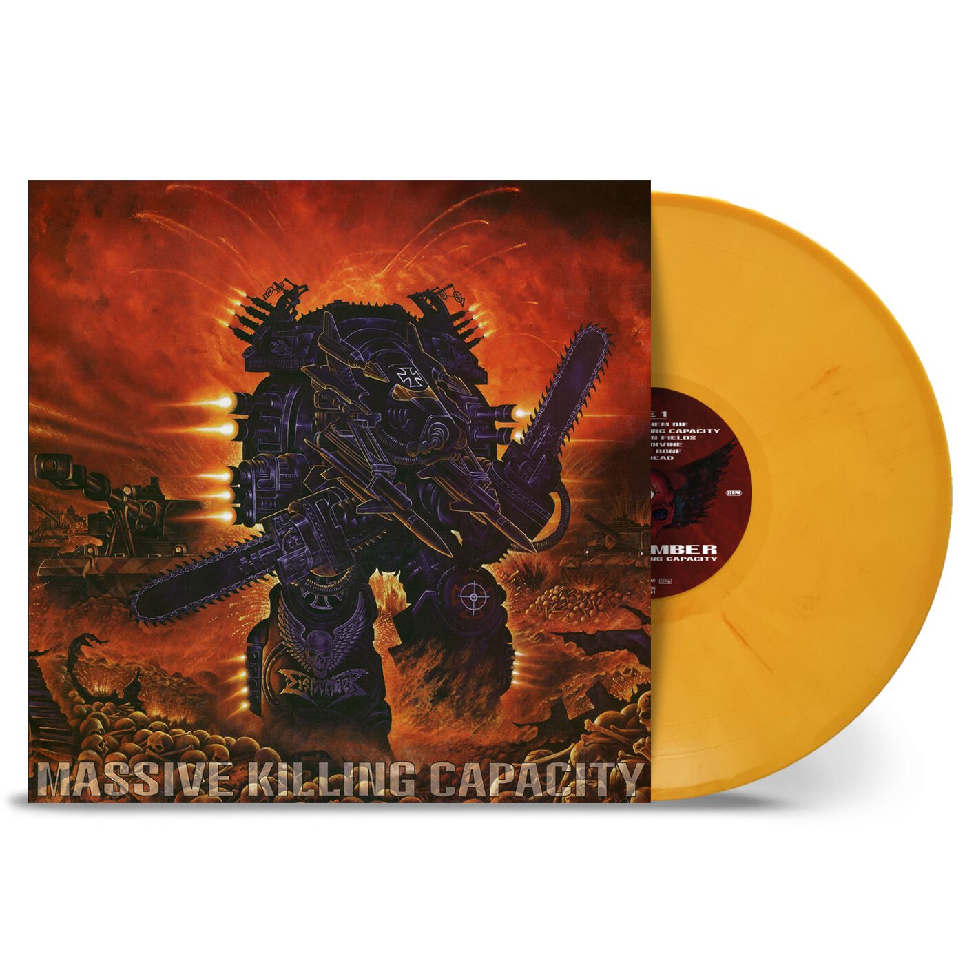 DISMEMBER - Massive Killing Capacity - LP - Orange Marble Vinyl