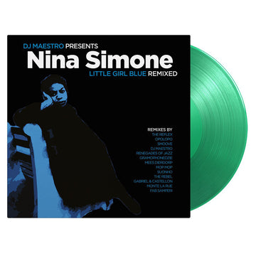 NINA SIMONE / DJ MAESTRO - Little Girl Blue Remixed (2023 Reissue) - 2LP - 180g Translucent Green Vinyl