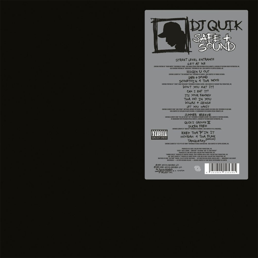 DJ QUIK - Safe And Sound - 2LP (Repress) - Vinyl [JAN 31]