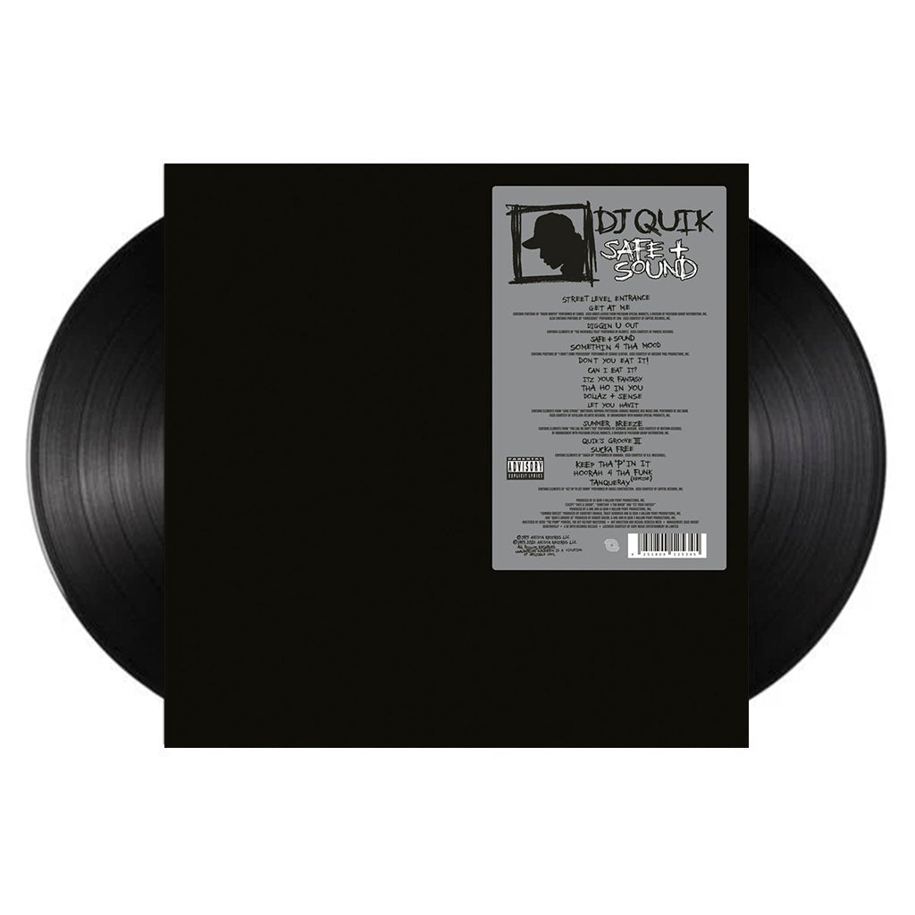 DJ QUIK - Safe And Sound - 2LP (Repress) - Vinyl [JAN 31]