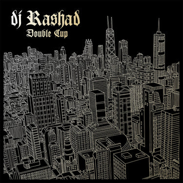 DJ RASHAD - Double Cup - 10 Year Anniversary Reissue - 2LP - Gold Vinyl
