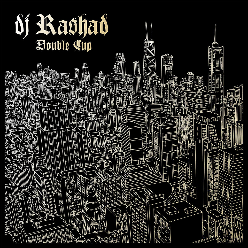 DJ RASHAD - Double Cup - 10 Year Anniversary Reissue - 2LP - Gold Vinyl