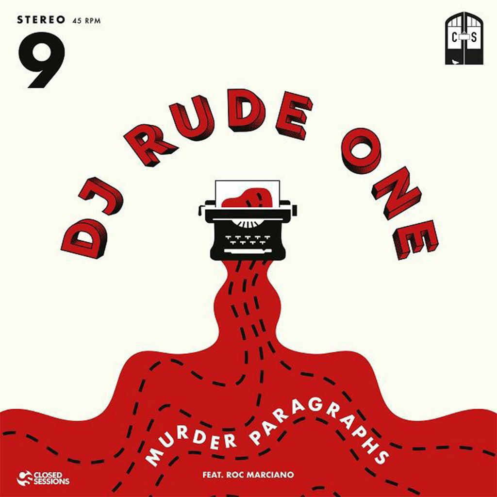 DJ RUDE ONE FEAT. ROC MARCIANO - Murder Paragraphs - 7-inch - Vinyl [J